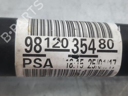 Right front driveshaft CITROËN C-ELYSEE (DD_) 1.6 BlueHDi 100 | BP36498252M39 - Image 5