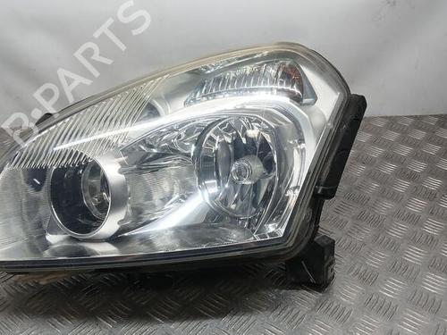 Used Left headlight Left headlight NISSAN QASHQAI I (J10, NJ10) [2006-2015] 26220190 26220190