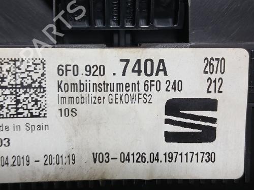 Instrument cluster SEAT ARONA (KJ7, KJP) 1.0 TSI | BP40265383C47 - Image 5