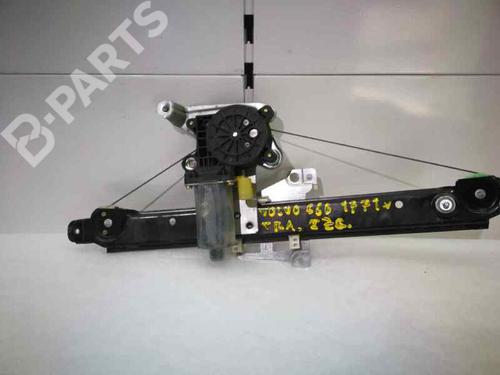 Rear left window mechanism VOLVO S60 I (384) 2.4 T (200 hp) 119971 | CLAV 2 PINS |