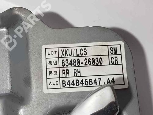 Rear right window mechanism HYUNDAI SANTA FÉ I (SM)  | BP8140224C25 