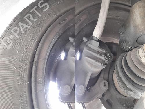 Used Right front brake caliper Right front brake caliper PEUGEOT 307 CC (3B) 2.0 16V (140 hp) 33872578 33872578