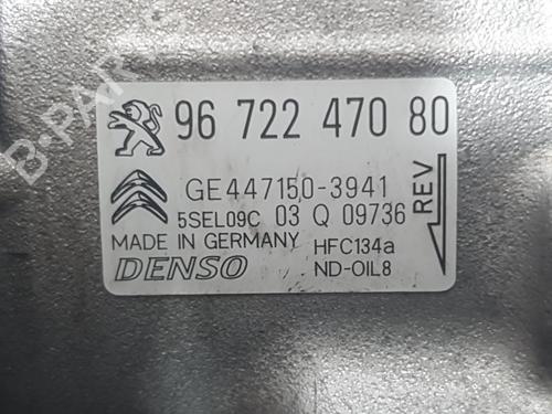 AC compressor PEUGEOT 2008 I (CU_) 1.2 VTi | BP34059234M34  - Image 5