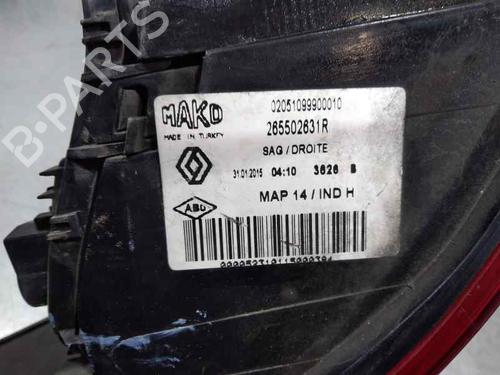 Right taillight RENAULT CLIO IV (BH_)  | BP25146308C35