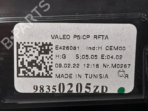 Climate control PEUGEOT 308 III (FB_, FH_, FP_, F3_, FM_) BlueHDi 130 (FBYHZL, FBYHZT) | BP14982203I5 