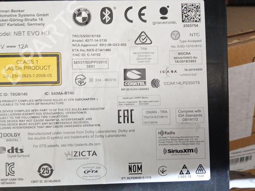 Radio BMW X3 (G01, F97, G08) xDrive 20 d | BP30972376E6