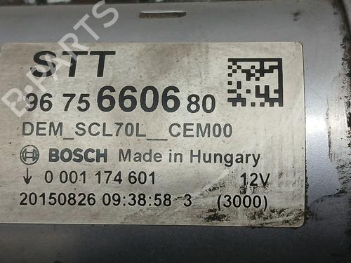 Starter PEUGEOT 208 I (CA_, CC_) 1.6 BlueHDi 100 | BP25292627M8