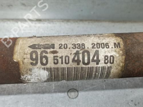 Right front driveshaft PEUGEOT 207 (WA_, WC_)  | BP10114533M39 