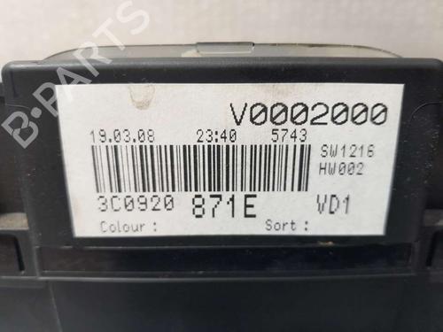 Instrument cluster VW PASSAT B6 (3C2)  | BP11347257C47 