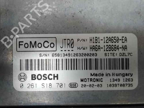 Engine control unit (ECU) FORD FIESTA VII (HJ, HF)  | BP23245320M57 