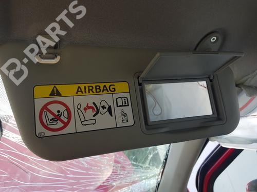 Used Right sun visor Right sun visor TOYOTA YARIS (_P13_) 1.5 Hybrid (NHP130_, NHP130) (101 hp) 10361836 10361836