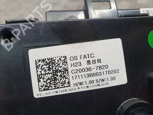 Climate control HYUNDAI KONA (OS, OSE, OSI)  | BP17049560I5 