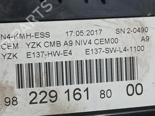 Instrument cluster PEUGEOT 2008 I (CU_) 1.2 THP 110 / PureTech 110 | BP38019283C47 - Image 3