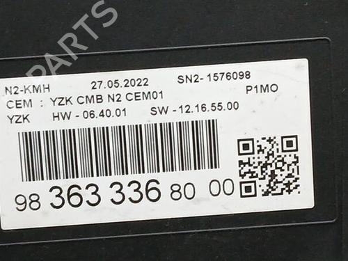 Instrument cluster OPEL CROSSLAND X / CROSSLAND (P17, P2QO)  | BP22179007C47 