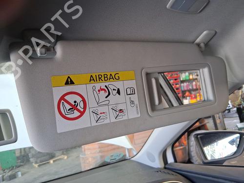 Right sun visor SEAT LEON (5F1) 1.4 TSI | BP38464505I2 - Image 2