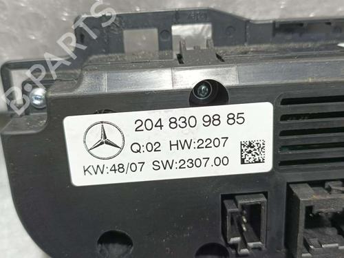 Climate control MERCEDES-BENZ C-CLASS (W204)  | BP16126270I5 