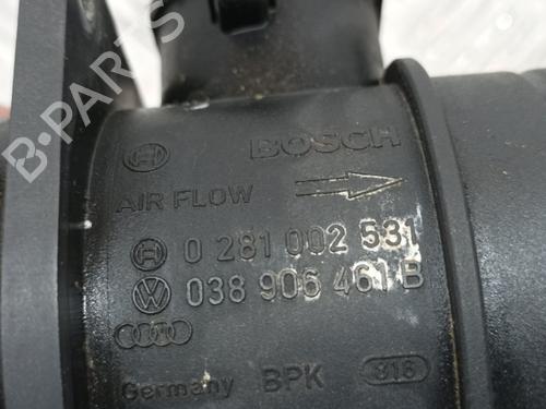 Mass air flow sensor VW POLO (9N_, 9A_)  | BP3702350M95 