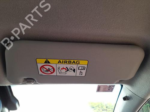 Used Right sun visor TOYOTA YARIS (_P13_) 1.5 (NSP131_) (112 hp) 30001930