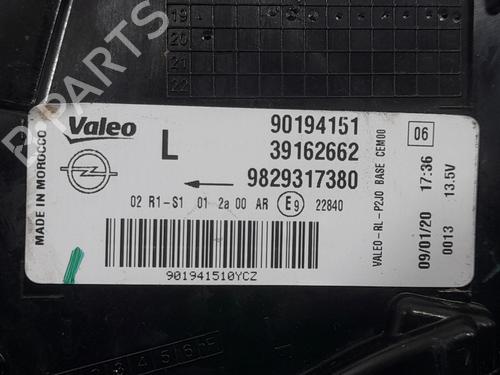 Left taillight OPEL CORSA F (P2JO) 1.2 (68) | BP29309920C34  - Image 5