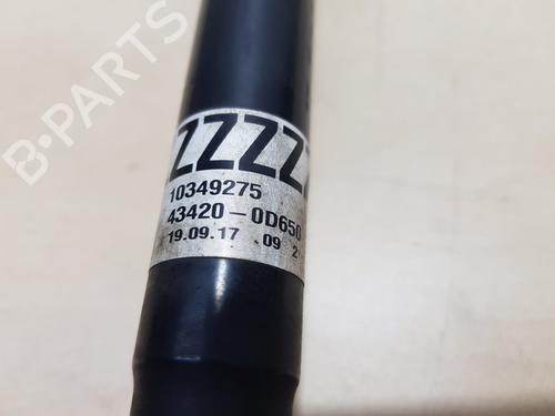 Left front driveshaft TOYOTA YARIS (_P13_) 1.5 Hybrid (NHP130_, NHP130) | BP10361852M38 
