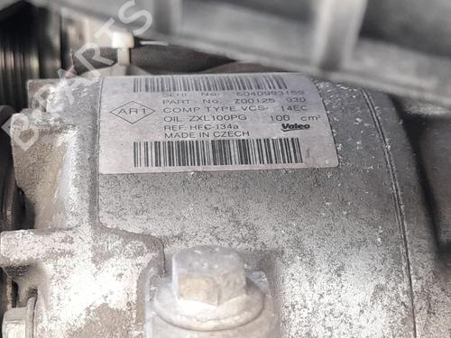 Compresseur AC Compresseur AC RENAULT CAPTUR I (J5_, H5_) 1.5 dCi 90 (J5N4, J5M5, J5MW, J5M6, J5AL, J5AJ) (90 hp) 36498593 36498593