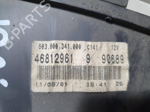Instrument cluster FIAT PUNTO (188_) 1.2 60 (188.030, .050, .130, .150, .230, .250) | BP3701745C47 