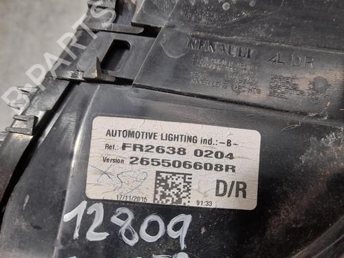 Right taillight RENAULT CLIO IV (BH_)  | BP6525910C35 