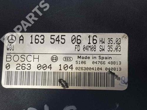 Electronic module MERCEDES-BENZ M-CLASS (W163)  | BP7868125M83 