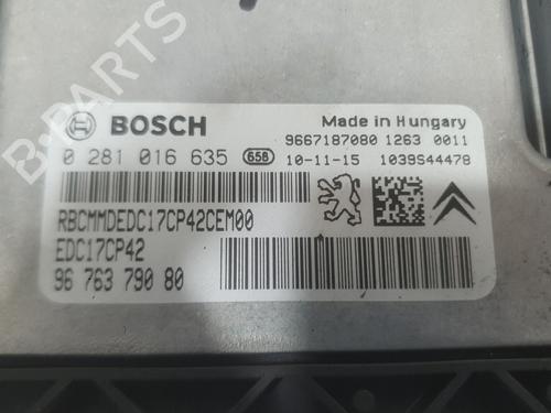 Engine control unit (ECU) CITROËN C5 III (RD_) 2.2 HDi 200 (RD4HLA) | BP40040993M57 - Image 4