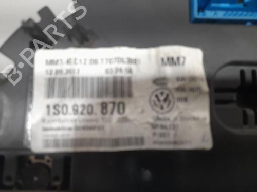 Instrument cluster VW UP! (121, 122, BL1, BL2, BL3, 123) 1.0 | BP13939590C47