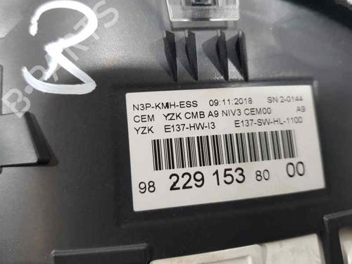 Instrument cluster PEUGEOT 208 I (CA_, CC_)  | BP20656296C47