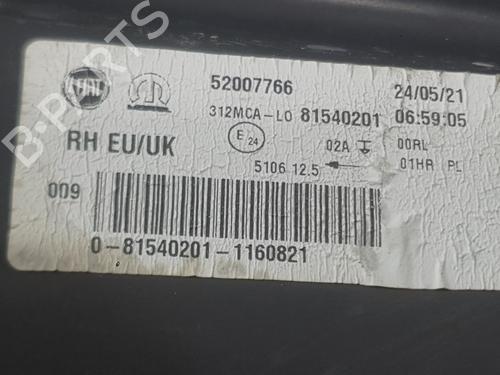 Right front indicator FIAT 500 (312_) 1.0 Mild Hybrid (312.AYD1B) | BP39448104C33 - Image 6
