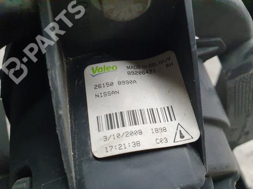 Right front fog light NISSAN QASHQAI / QASHQAI +2 I (J10, NJ10, JJ10E)  | BP11949348C31 