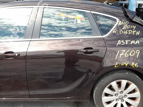 Dør venstre bak Dør venstre bak OPEL ASTRA J (P10) 1.6 CDTi (68) (136 hp) 34470783 34470783