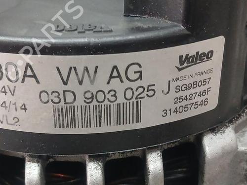 Alternator SEAT IBIZA IV (6J5, 6P1)  | BP23501307M7 