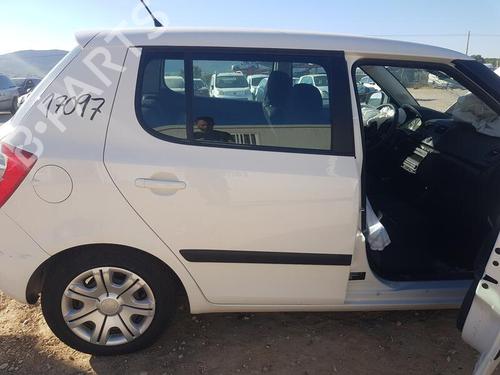 Used Right rear door SKODA FABIA II (542) 1.2 12V (60 hp) 29212036