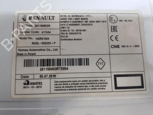 Radio RENAULT KANGOO Express (FW0/1_) 1.5 dCi 90 (FW0G, FW05, FW08, FW11) | BP29400988E6