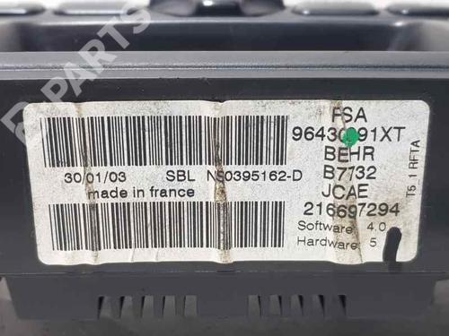 AC Styreenhet / Manøvreringsenhet PEUGEOT 307 (3A/C)  | BP7042839I5 