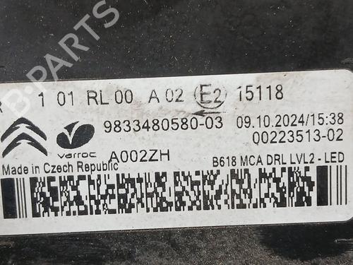 Right front indicator CITROËN C3 III (SX) 1.5 BlueHDi 100 (SXYHYP, SXYHTU) | BP37757783C33 - Image 3