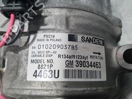 AC compressor OPEL ASTRA K (B16)  | BP9163239M34 