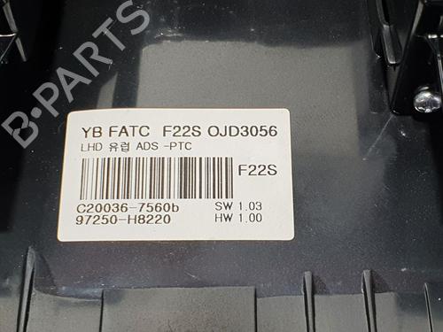 Climate control KIA STONIC (YB) | BP9078958I5