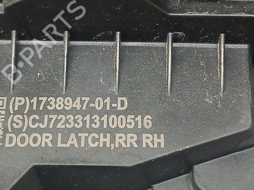 Højre bagtil lås TESLA MODEL 3 (5YJ3) EV | BP27677070C99 