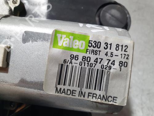 Rear wiper motor PEUGEOT 3008 I MPV (0U_)  | BP12503810M102 