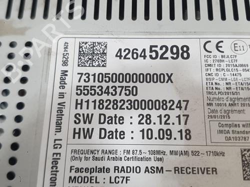 Electronic module OPEL CORSA E (X15) 1.4 (08, 68) | BP37217095M83 - Image 4