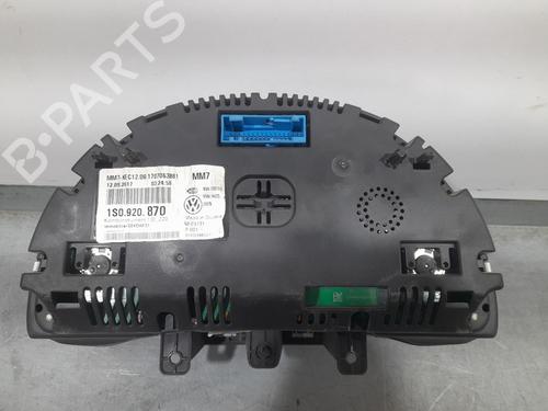 Instrument cluster VW UP! (121, 122, BL1, BL2, BL3, 123) 1.0 | BP13939590C47