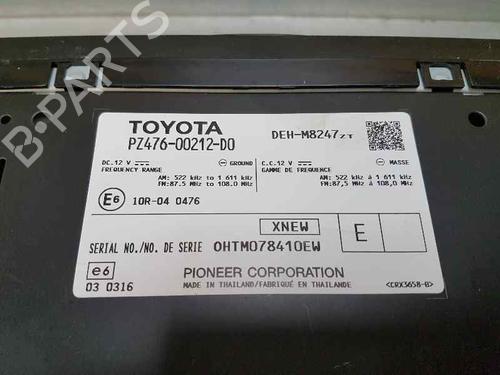 Radio TOYOTA PRIUS (_W3_)  | BP3723326E6 