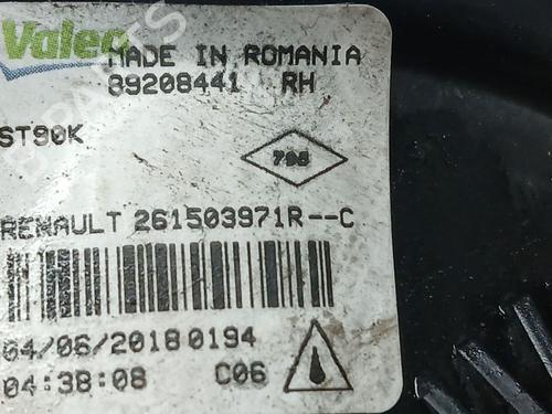 Right front fog light RENAULT GRAND SCÉNIC IV (R9_) 1.3 TCe 140 (R9NB) | BP26009675C31 