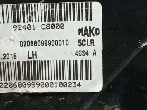 Left taillight HYUNDAI i20 II (GB, IB) 1.2 | BP24665020C34 