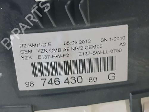 Instrument cluster PEUGEOT 208 I (CA_, CC_)  | BP19160762C47 