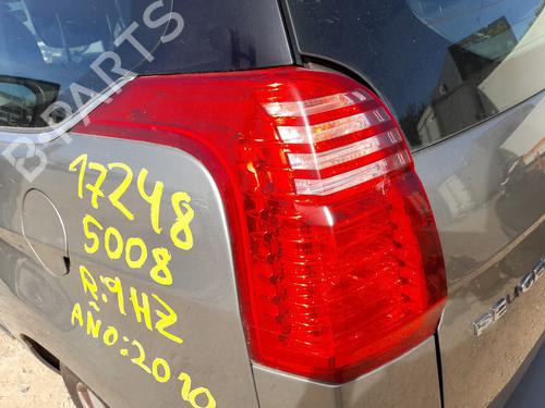 Used Left taillight PEUGEOT 5008 (0U_, 0E_) 1.6 HDi (110 hp) 29917799
